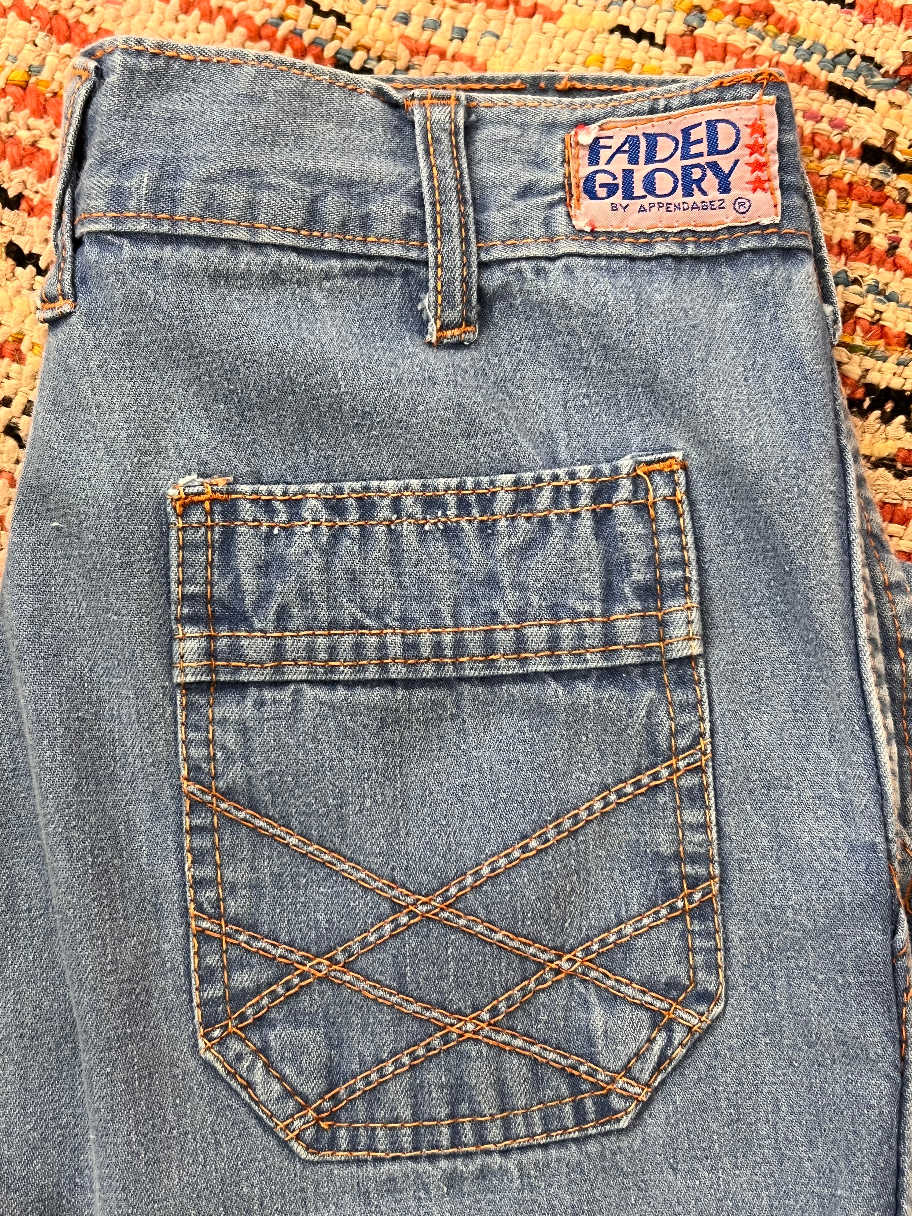 Jimmy Mosaic Embellished Sioux Denim Low Rise Flare – Coût De La Liberté Jimmy Mosaic Embellished Sioux Denim Low Rise Flare – Coût De La Liberté
