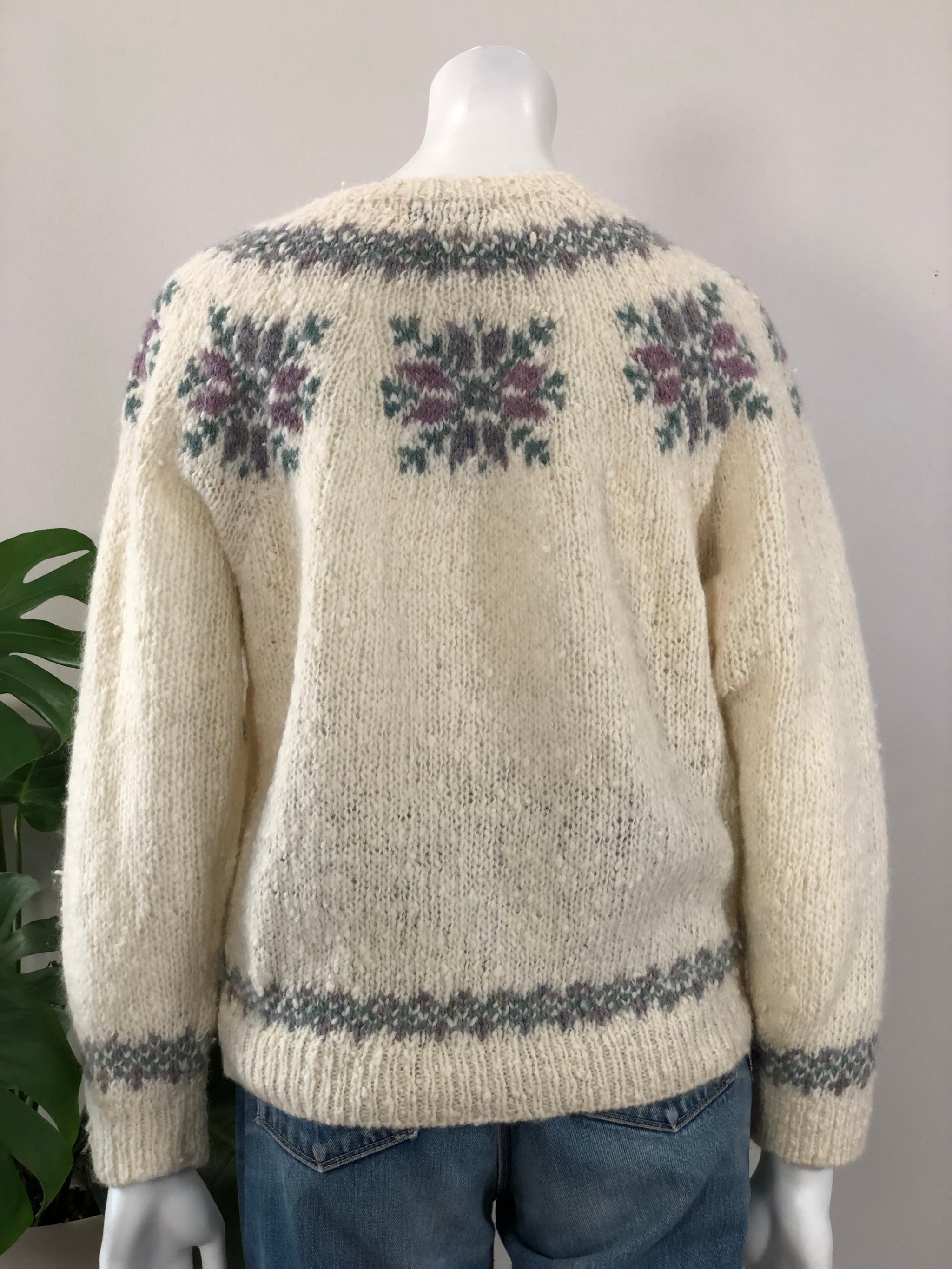 1980s L.L. Bean Wool Sweater Free Shipping - The Vintage Twin